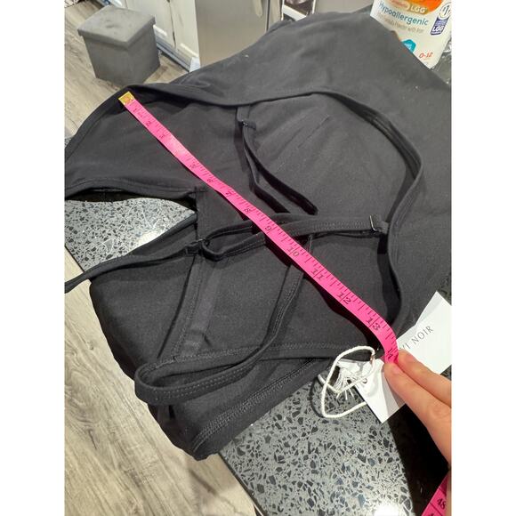 NWT Tavi Noir Mesh Front Bodysuit Embony Black Size M - Picture 8 of 8